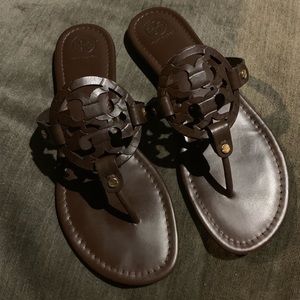 Tory Burch Miller Dark Brown women’s 10